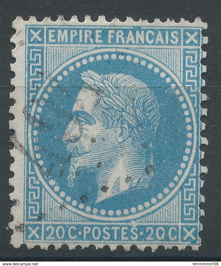 Lot N°47202  Variété/n°29B, Oblit GC 494 Blanzac, Charente (15), Ind 5, Tache Blanche Au Dessus Du S De POSTES - 1863-1870 Napoleon III With Laurels