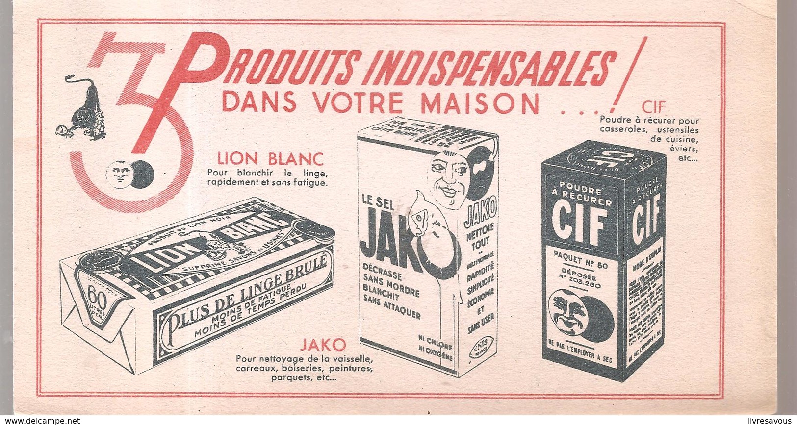 Buvard JAKO 3 Produits Indispensables Dans Votre Maison - Produits Ménagers