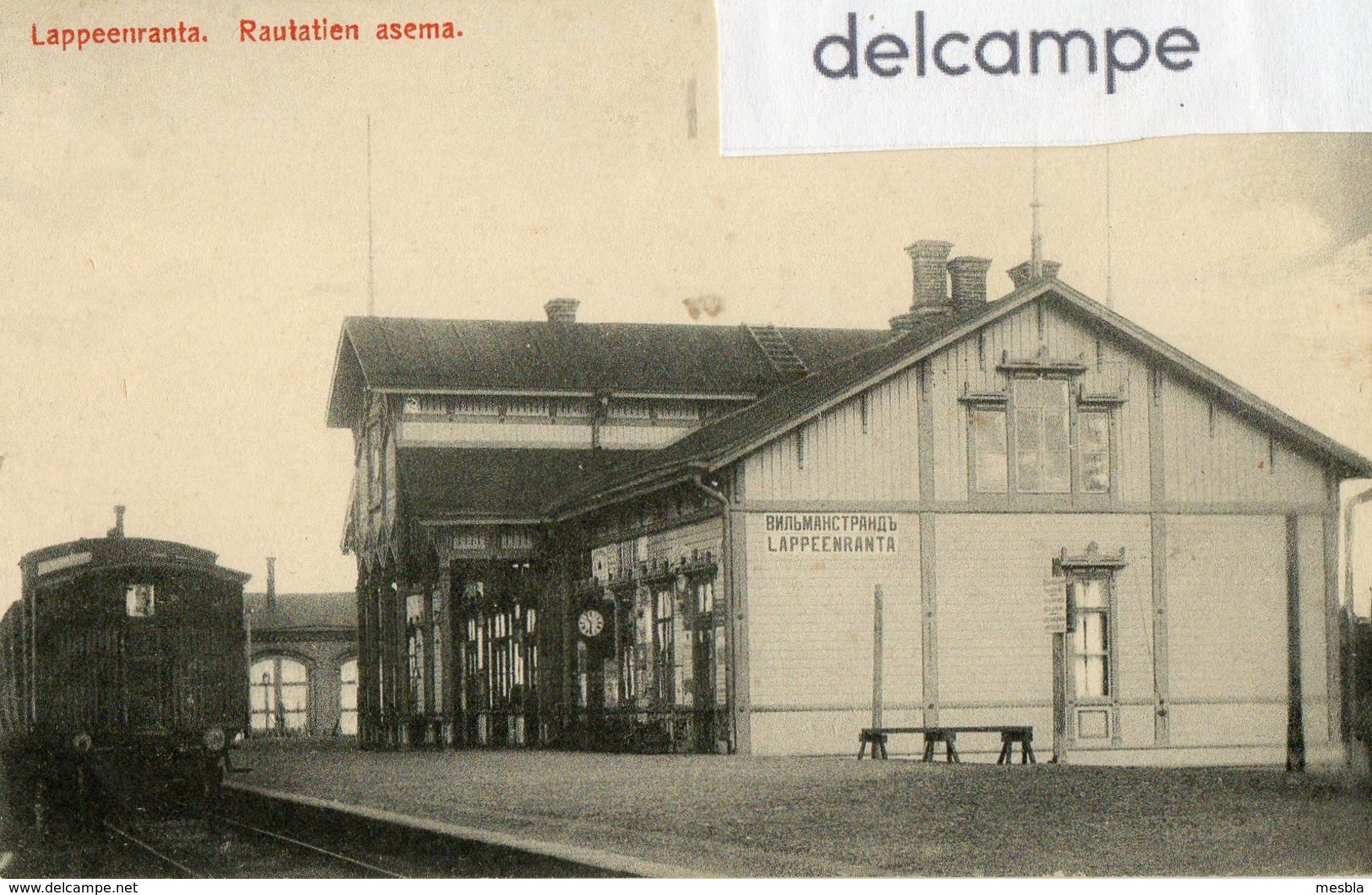 CPA - FINLANDE -   GARE  De  LAPPEENRANTA -  Rautatien   Asema - Finlande