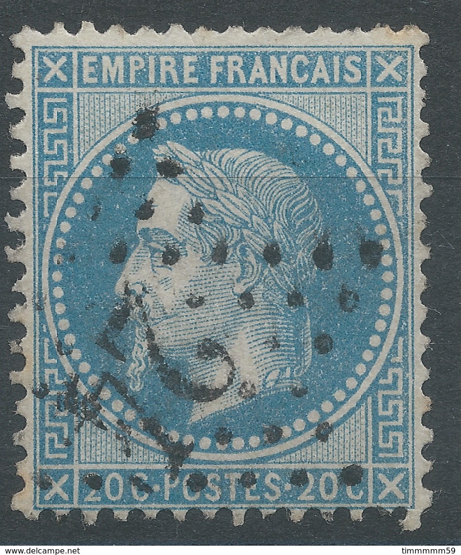 Lot N°47213  N°29B, Oblit étoile Chiffrée 24 De PARIS (R. De Cléry) - 1863-1870 Napoleon III With Laurels