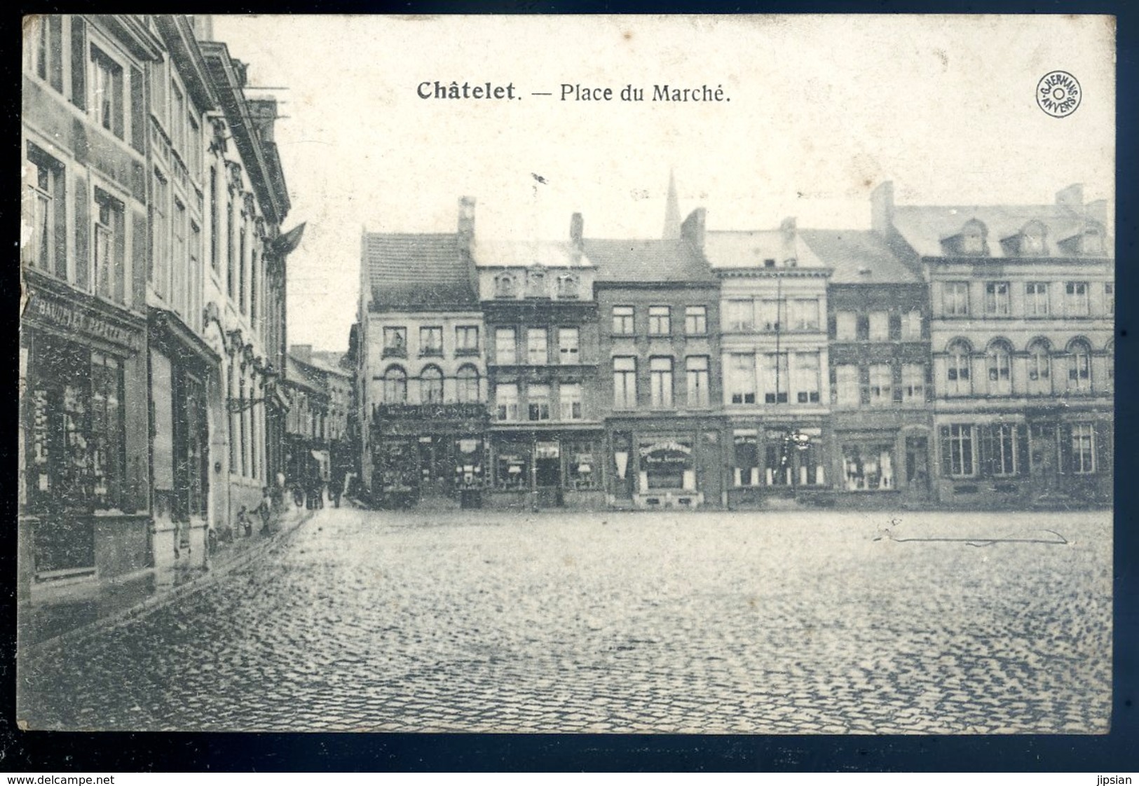 Cpa De Belgique Châtelet  Place Du Marché      ACH2 - Châtelet