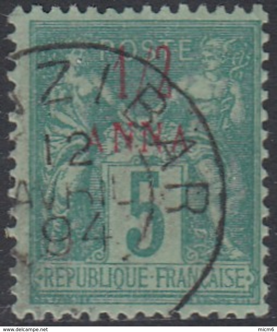 Zanzibar Bureau Français - N° 01 (YT) N° 1 (AM) Oblitéré. - Oblitérés