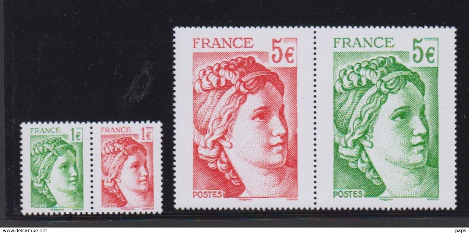 2017-N°5179/5182** SABINE DE GANDON ISSU FEUILLET - Neufs