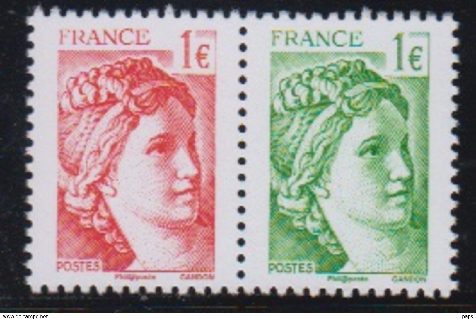 2017-N°5179/5180** SABINE DE GANDON ISSU FEUILLET - Ongebruikt