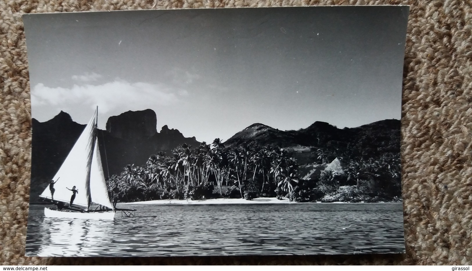 CPSM HOTEL BORA BORA NUNUE POLYNESIE FRANCAISE PHOTO SYLVAIN PAPEETE TAHITI - Polynésie Française