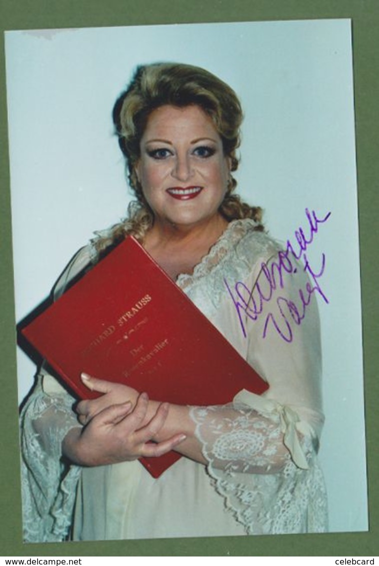 DEBORAH VOIGHT  AUTOGRAPHE / AUTOGRAMM In Person Signed Glossy Photo  10/15  Cm *OPERA* - Sonstige & Ohne Zuordnung