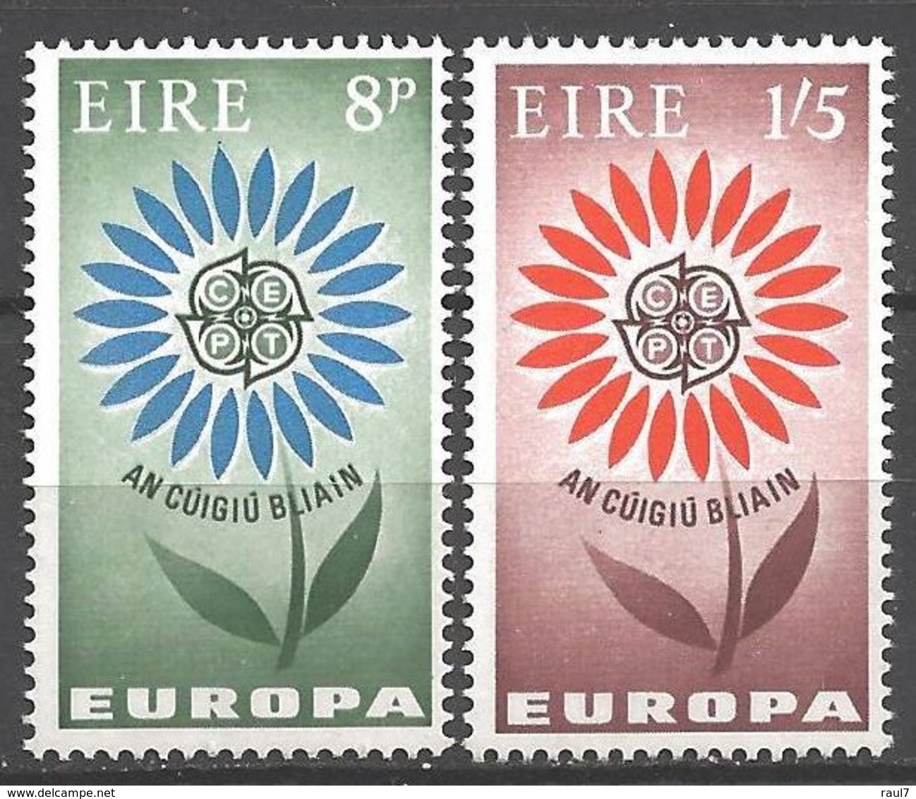 EUROPA - CEPT 1964 - Irlande - 2 Val Neuf // Mnh - 1964