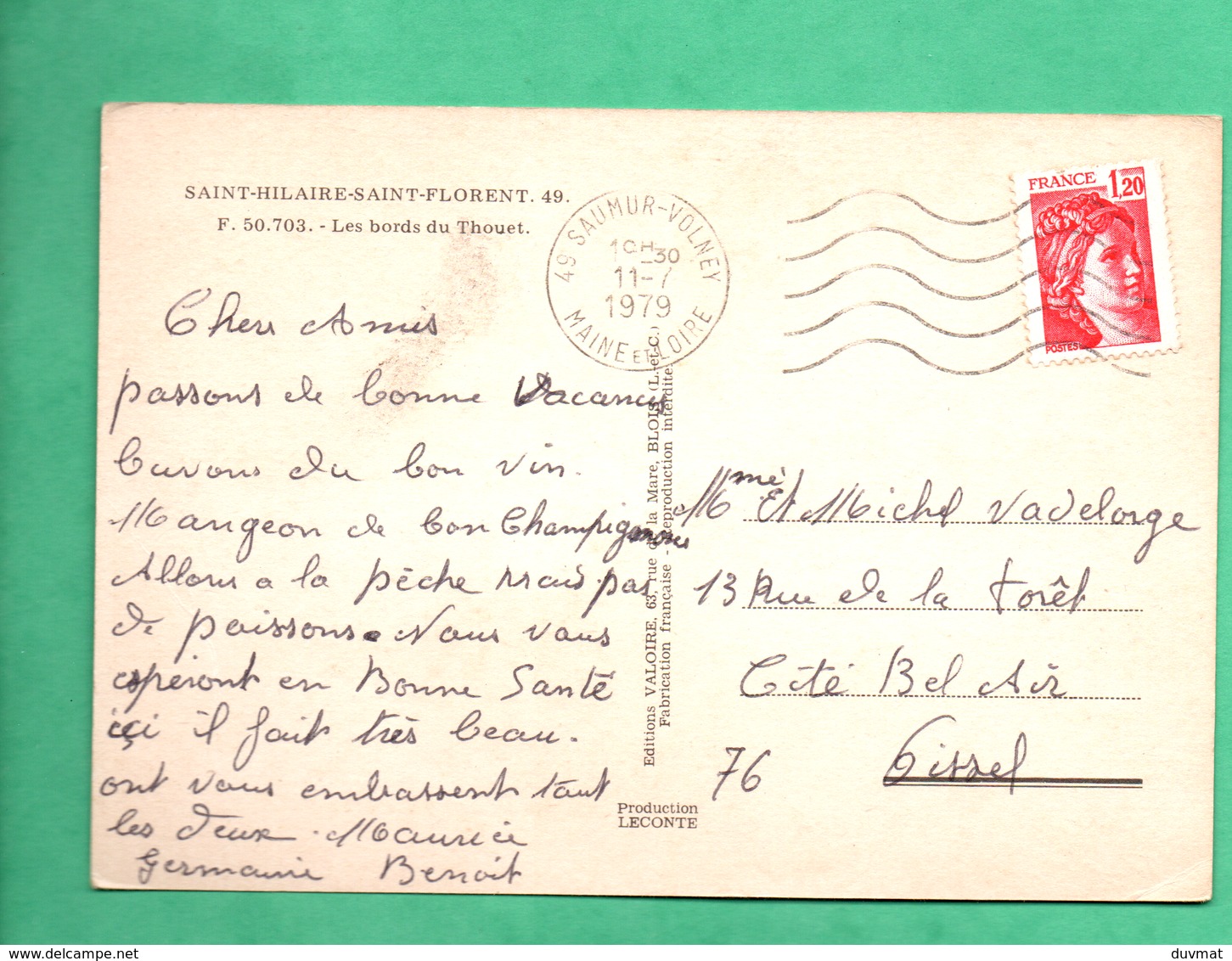 49 Maine Et Loire Saint Hilaire Saint Florent Les Bords Du Thouet Carte Multivues - Autres & Non Classés