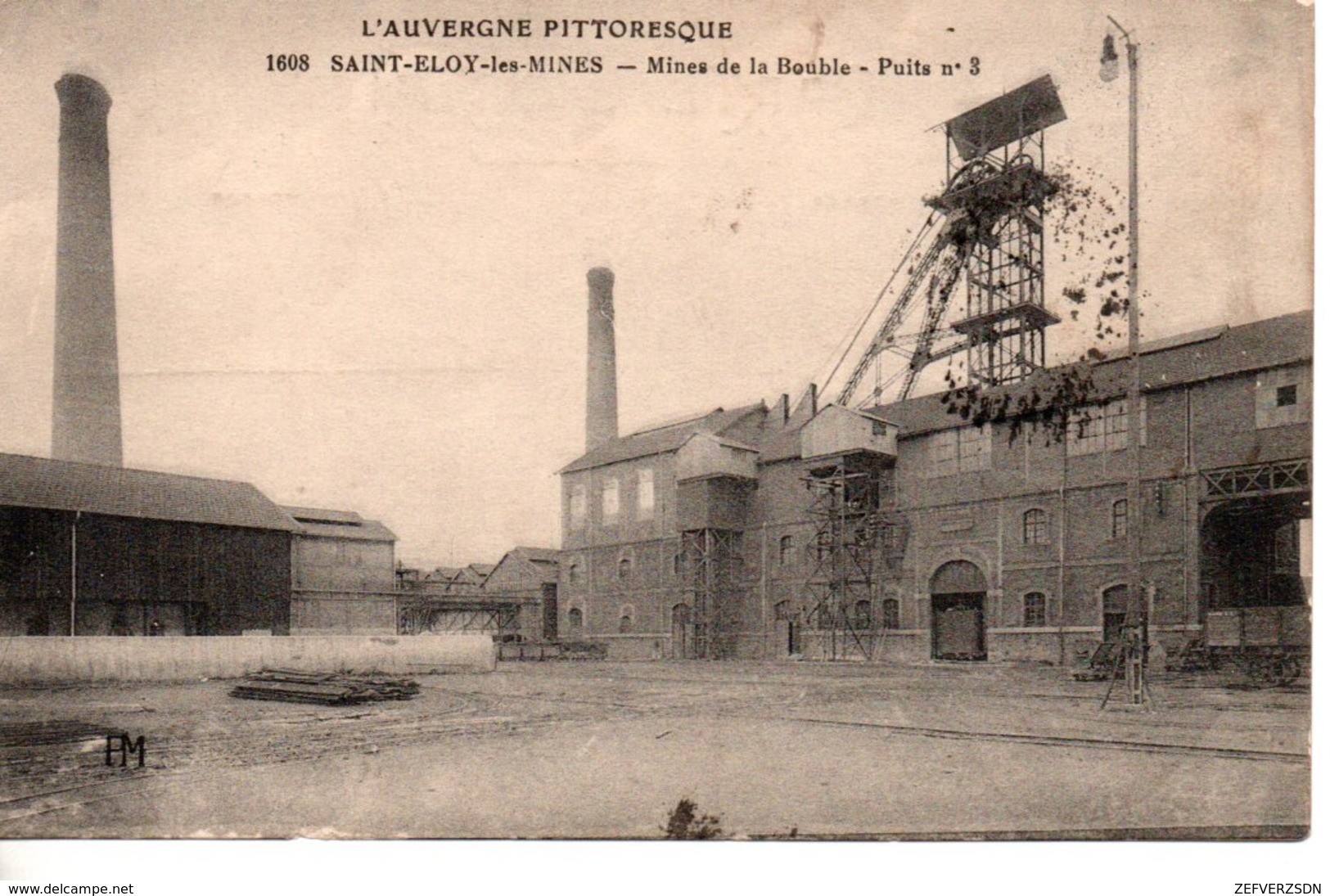 63 ST SAINT ELOY LES MINES PUY DE DOME CHARBON PUIT AUVERGNE - Saint Eloy Les Mines