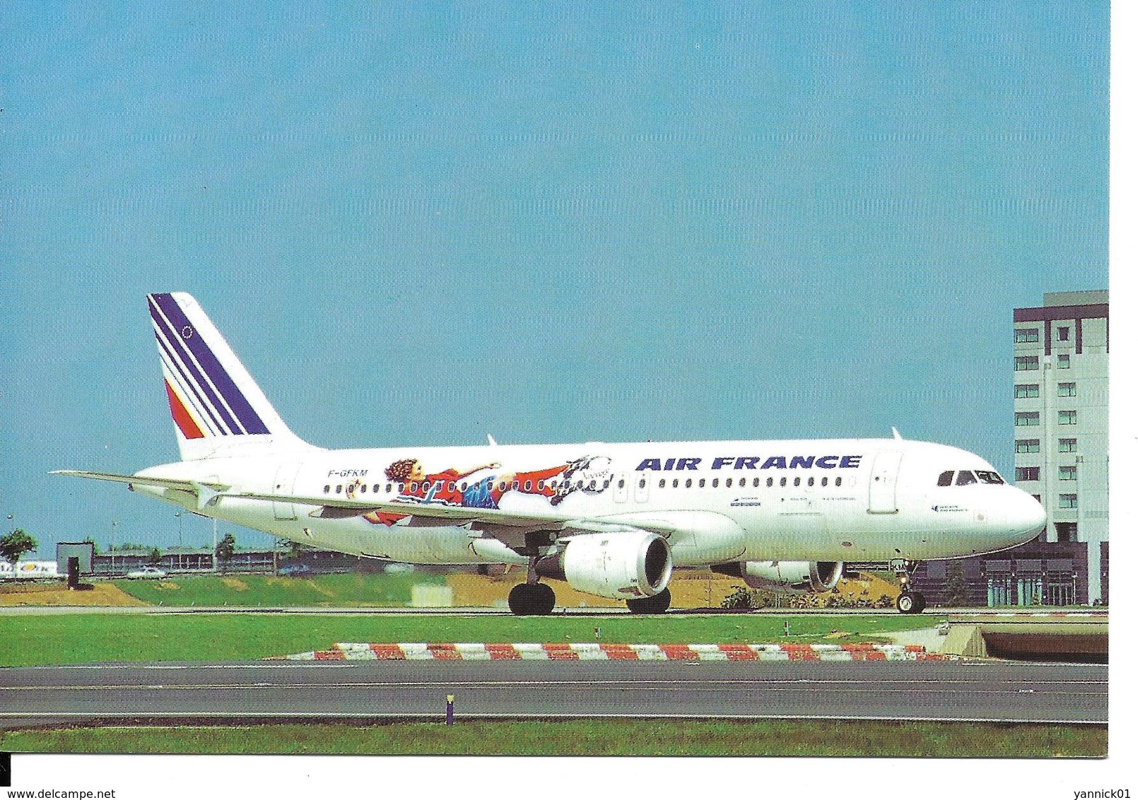 COUPE DU MONDE FOOTBALL FRANCE 98 - WORLD CUP 1998 - AIR FRANCE NORVEGE - NORVEGIAN - AIRBUS A320-211 - 1946-....: Ere Moderne