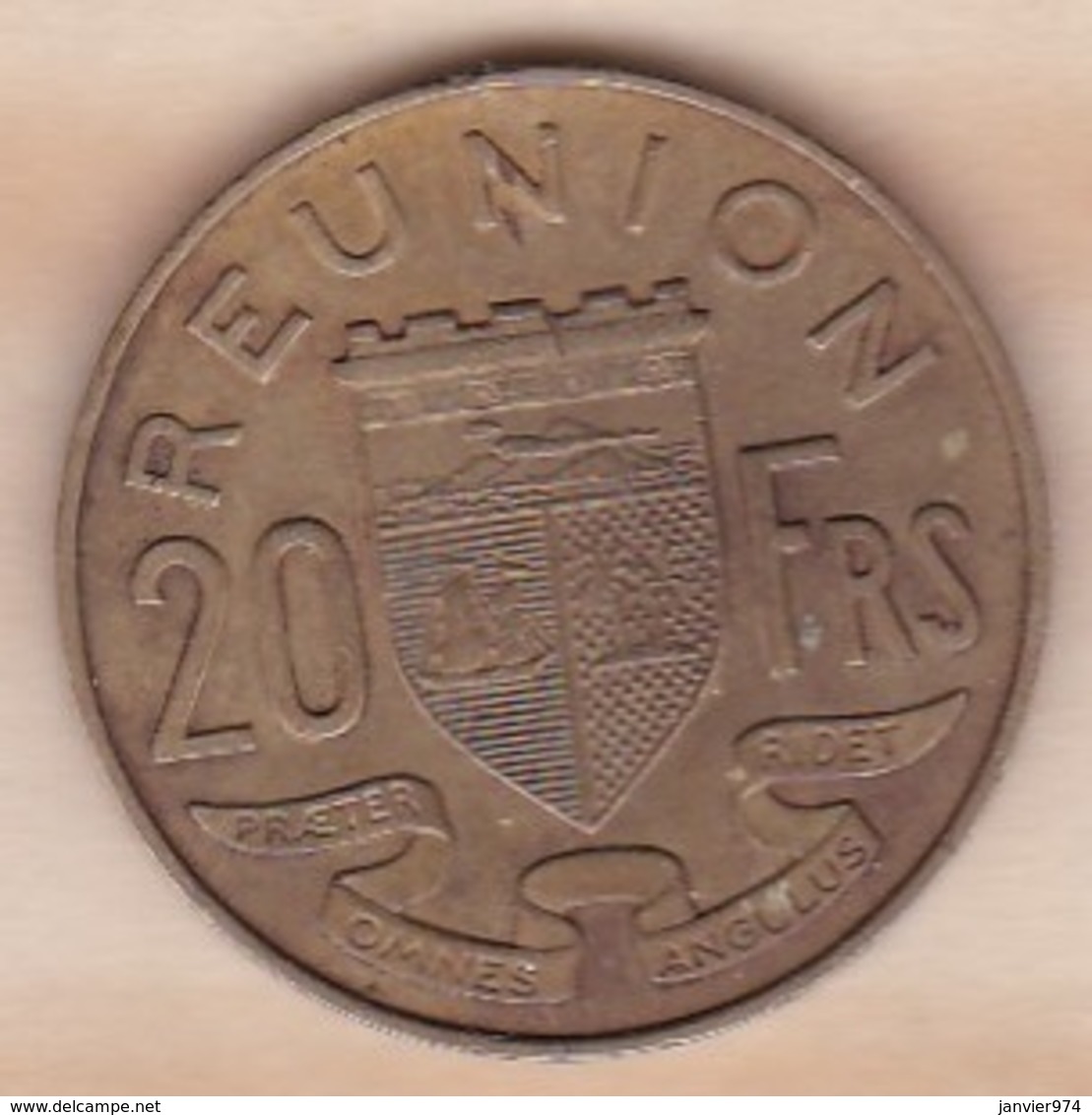 ILE DE LA REUNION. 20 FRANCS 1962 - Reunion