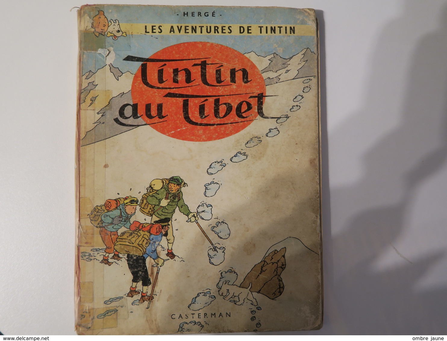 TINTIN AU TIBET  - Edition Originale 1960 - Dos B29 + Un Exemplaire En Format Broché - Tintin