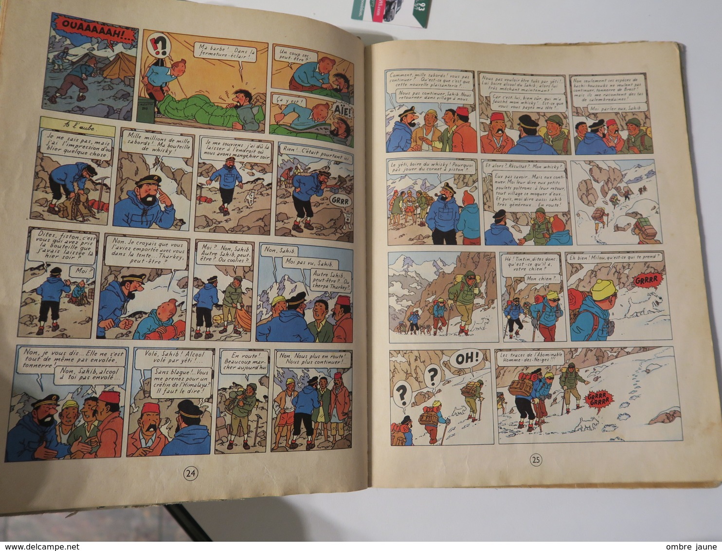 TINTIN AU TIBET  - Edition Originale 1960 - Dos B29 + Un Exemplaire En Format Broché - Tintin