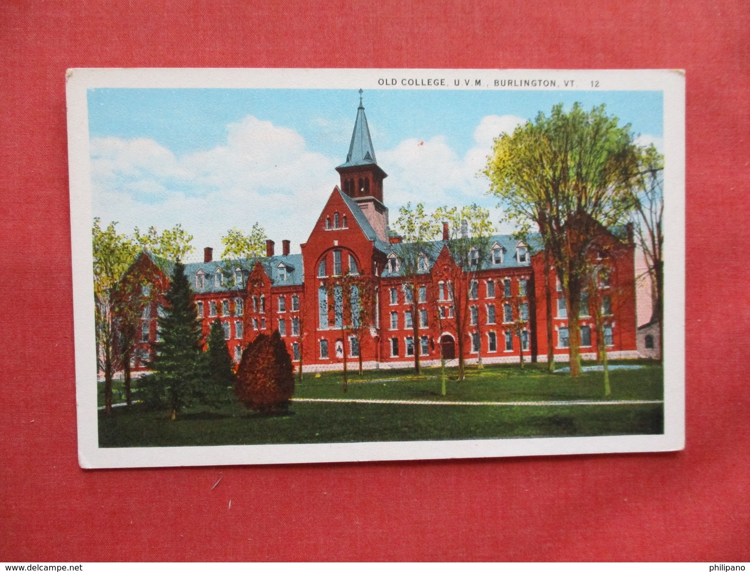 Old College UVM   Vermont > Burlington  Ref 3237 - Burlington