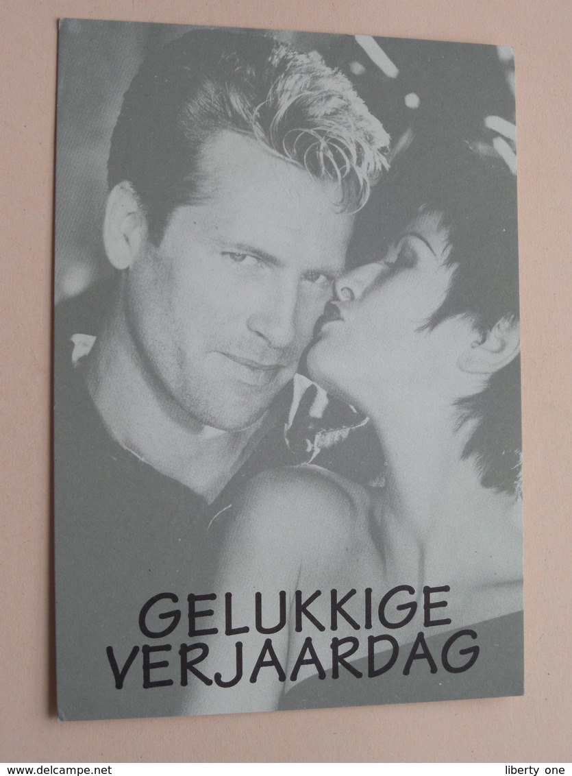 " Hairéquipe " Reclamekaart / Gelukkige Verjaardag ( 2 Stuks - Hove / Lier ) Anno 1994/97 ( Zie Foto's ) Zie Ook LIER! - Hove