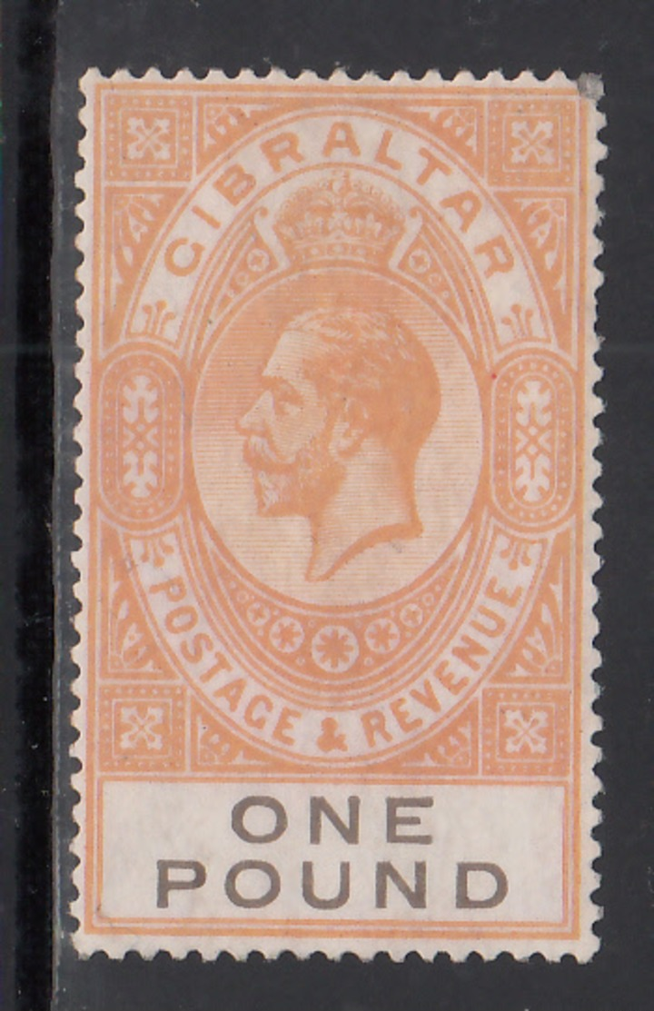 1921-32  YVERT Nº 89  /*/ - Gibraltar