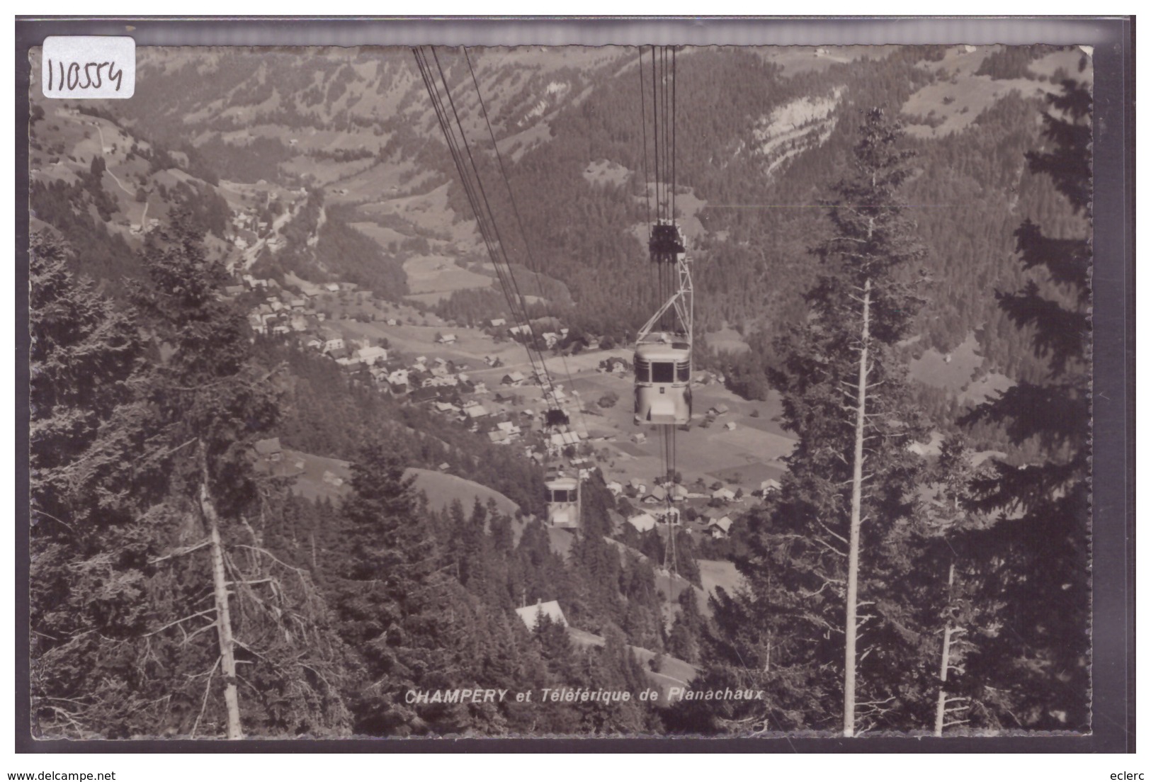 CHAMPERY - TELEFERIQUE DE PLANACHAUX - TB - Champéry