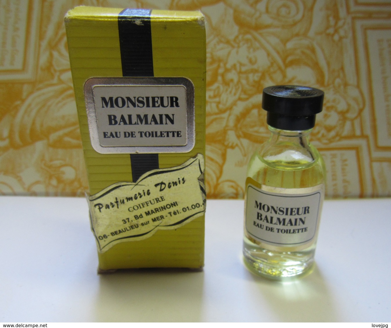 Miniatures Monsieur Balmain Eau De Toilette - Non Classés