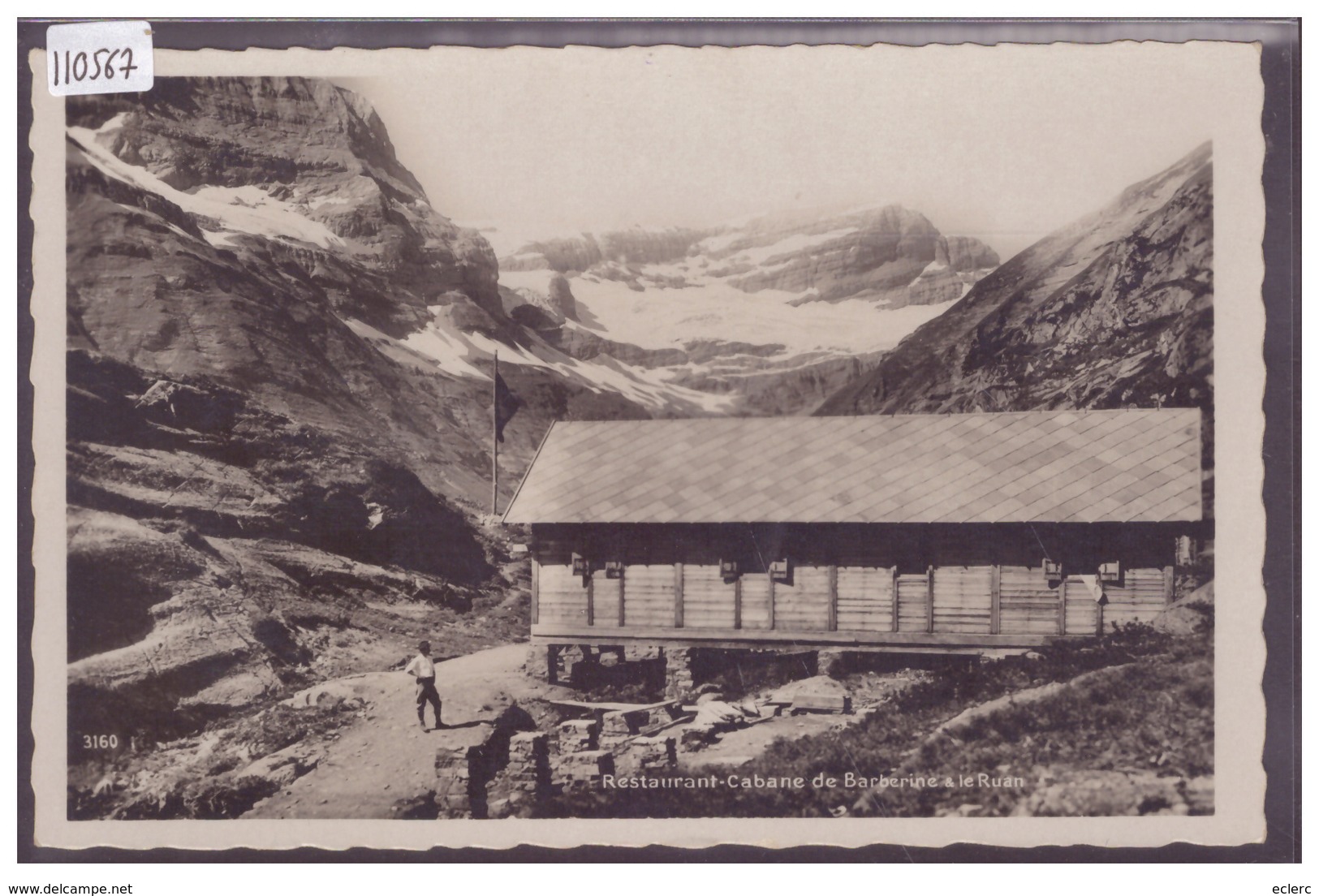 RESTAURANT CABANE DE BARBERINE - TB - Autres & Non Classés