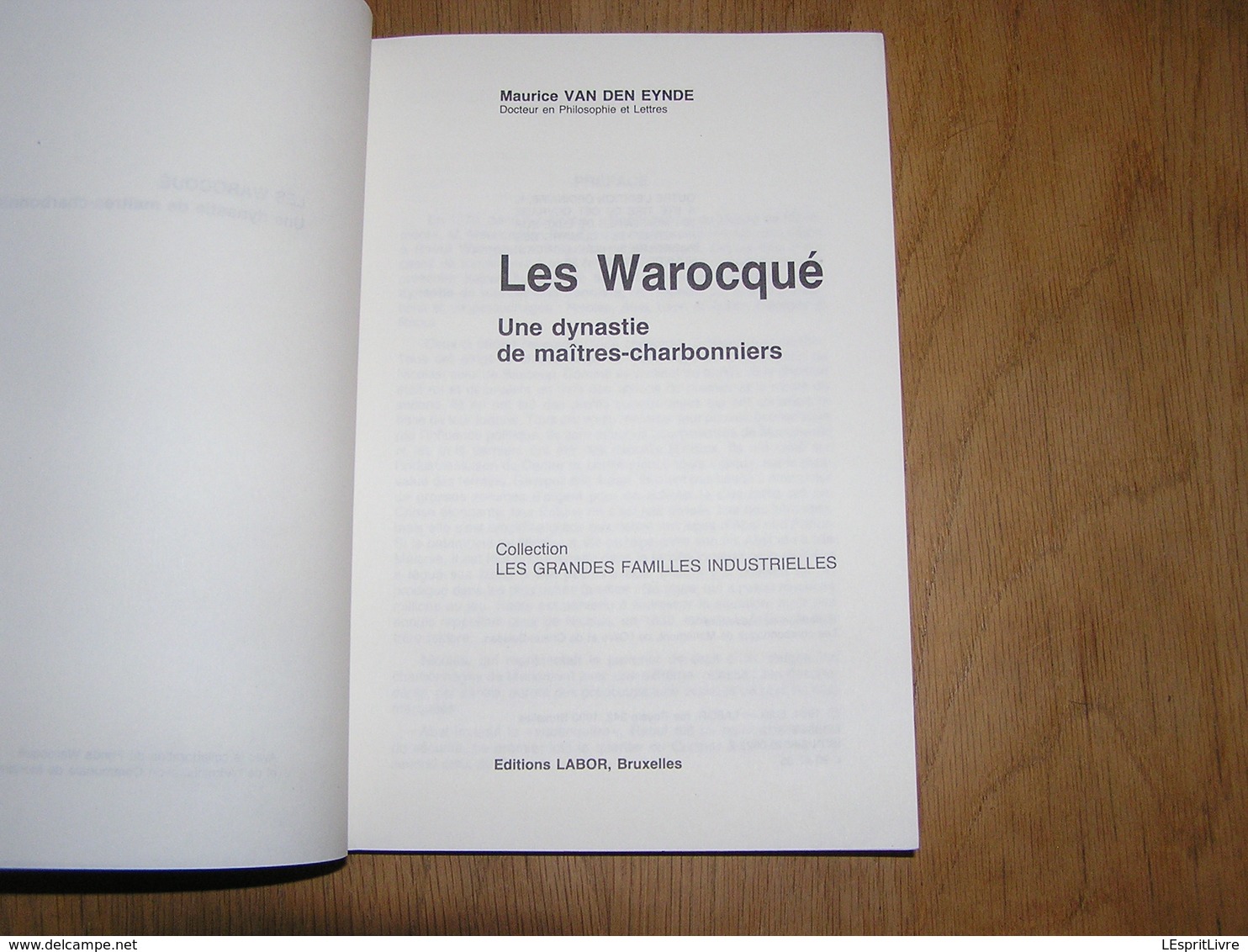 LES WAROCQUE Une Dynastie De Maîtres Charbonniers Régionalisme Industrie Mine Charbonnages Bascoup Morlanwelz Mariemont - Belgium