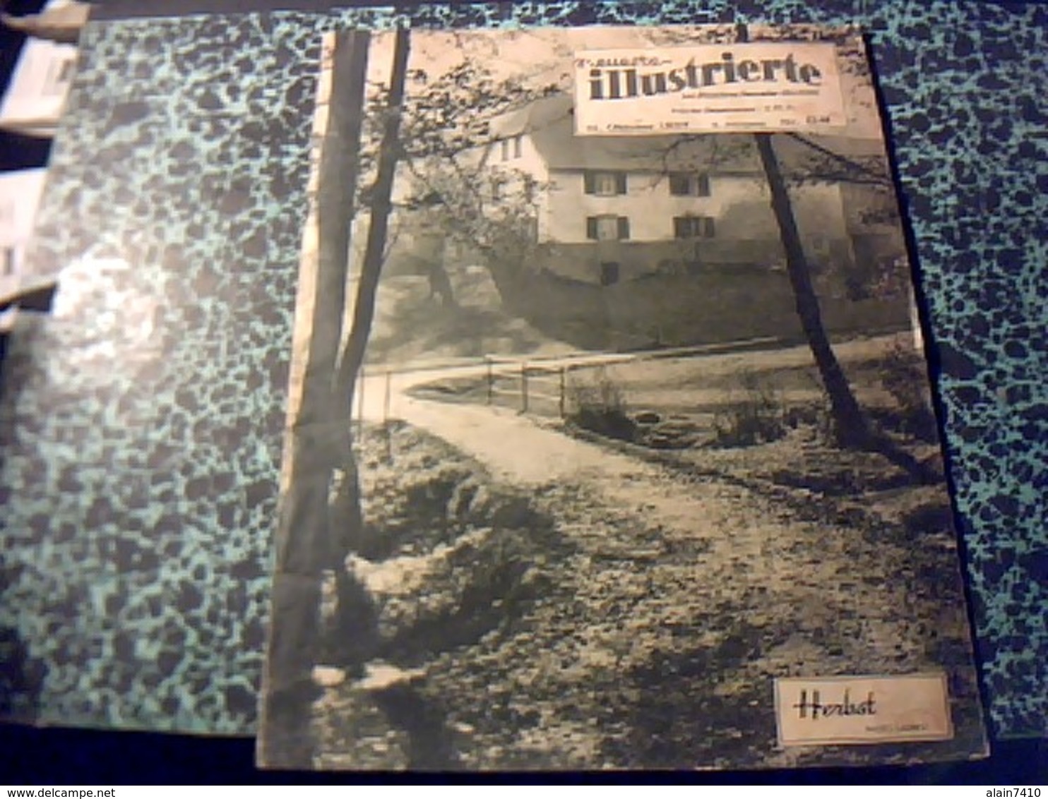 Suisse Revue Neueste Illustrierte  Les Dernieres Nouvelles Illustrèes 31/10/1937 No 43 ècrit Majoritairement En Allemand - Revues & Journaux