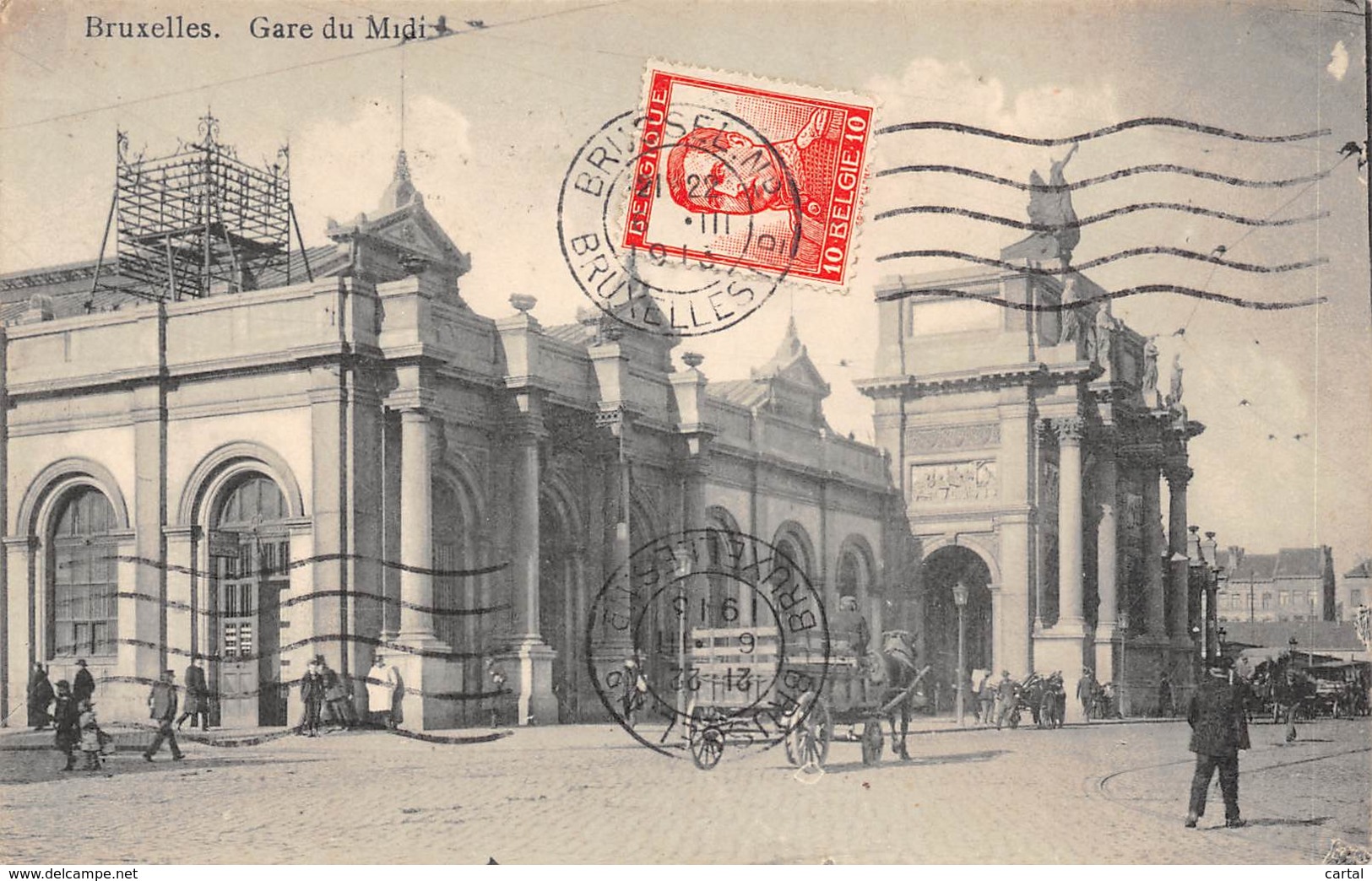 BRUXELLES - Gare Du Midi - Chemins De Fer, Gares