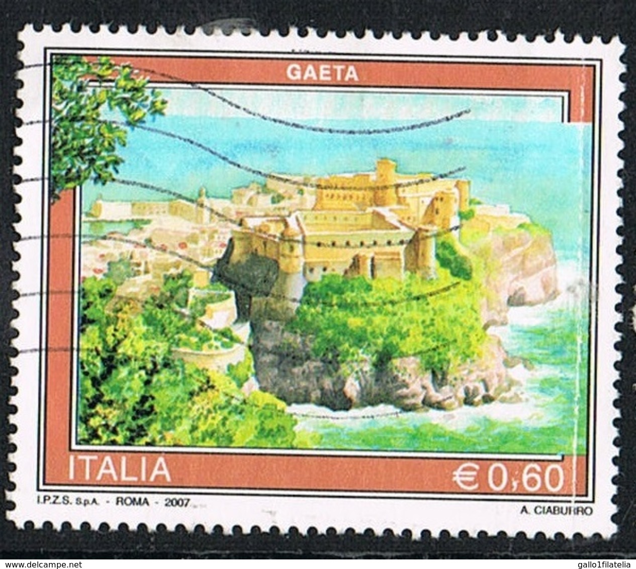 2007 - ITALIA - TURISMO GAETA / TOURISM GAETA - USATO. - 2001-10: Usati