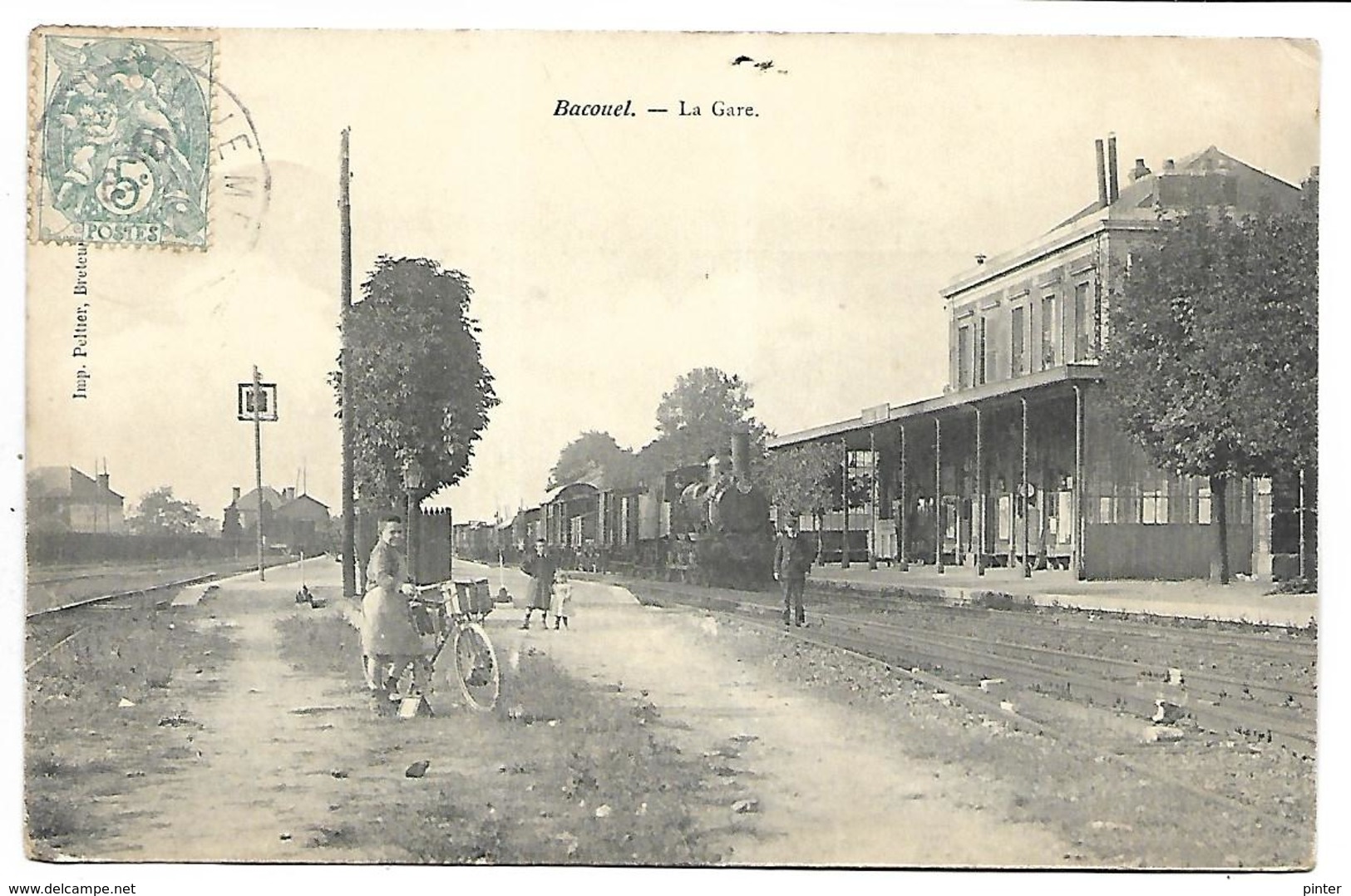 BACOUEL - La Gare - TRAIN - Autres & Non Classés