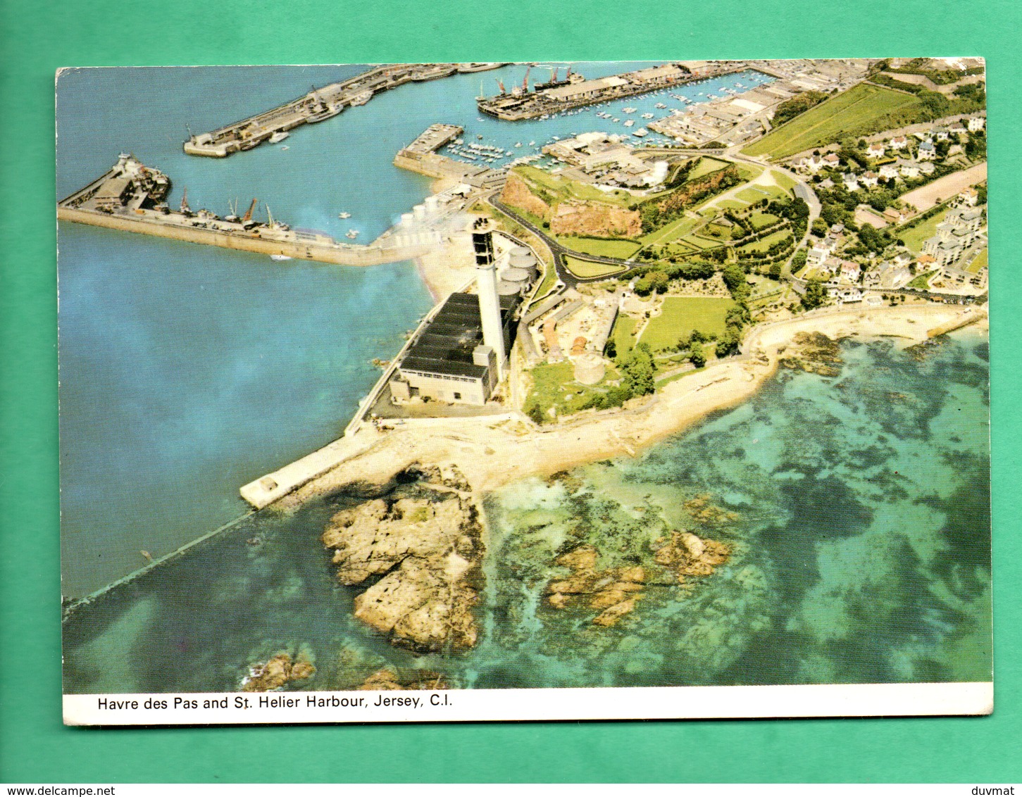 Jersey  Havre Des Pas And Saint Helier Harbour - Autres & Non Classés