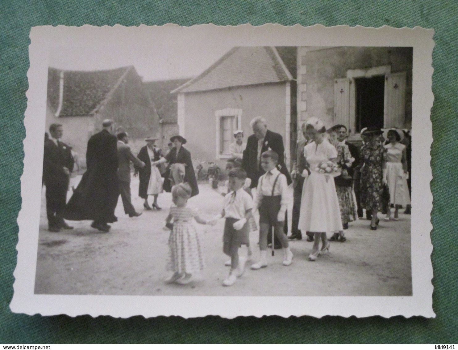 NEONS-SUR-CREUSE - Mariage De Robert PANNIER Et Geneviève AUBERT - Sortie De La Mairie - Autres & Non Classés