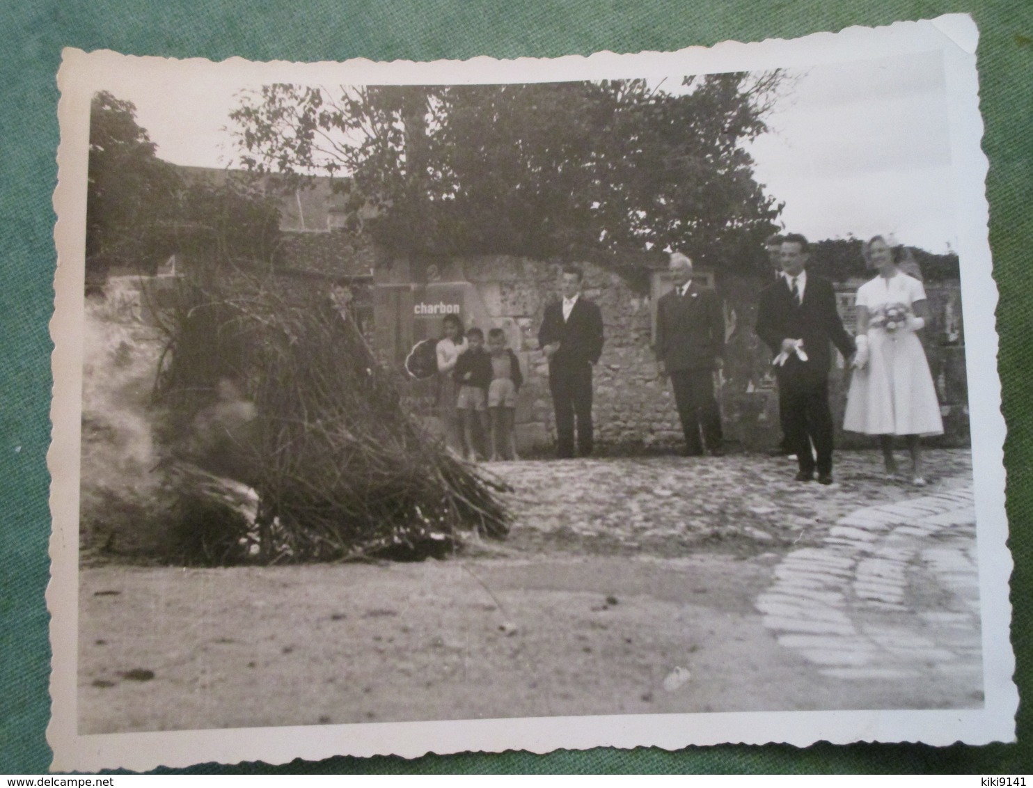 NEONS-SUR-CREUSE - Mariage De Robert PANNIER Et Geneviève AUBERT - Feu Porte-bonheur - Autres & Non Classés