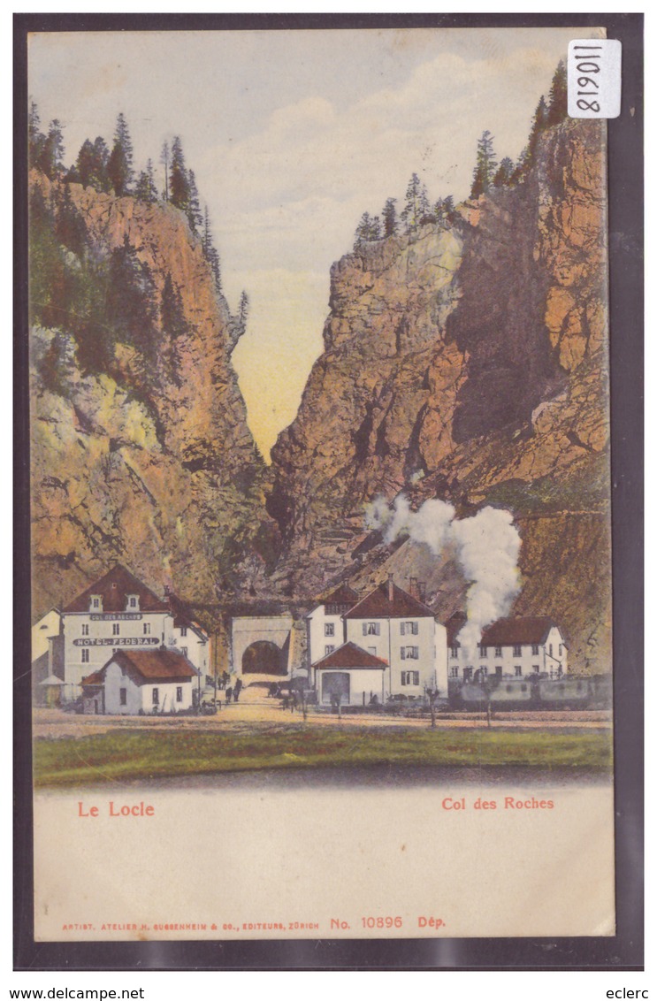 LE LOCLE - COL DES ROCHES - TRAIN - BAHN - TB - Le Locle