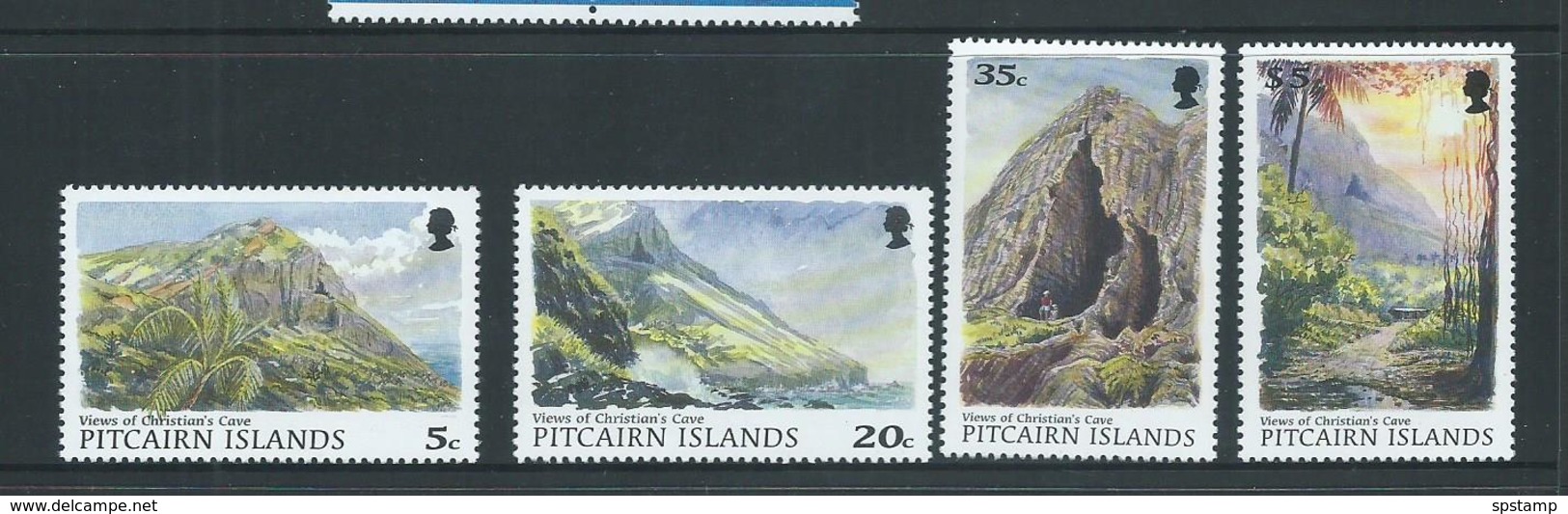 Pitcairn Islands 1998 Christians Cave Set Of 4 MNH - Pitcairn Islands