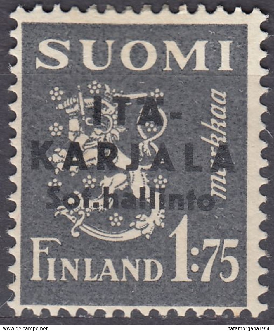 FINLANDIA OCC. CARELIA ORIENTALE - 1941 - Yvert 2 MH. - Emissioni Locali