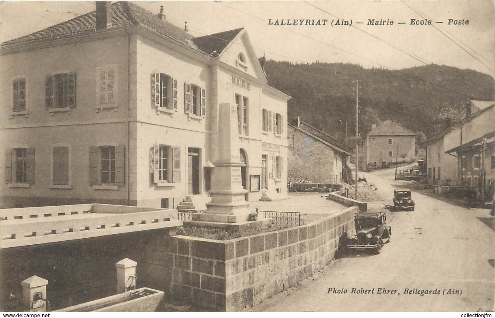 / CPA FRANCE 01 "Lalleyriat, Mairie, école, Poste" - Non Classés