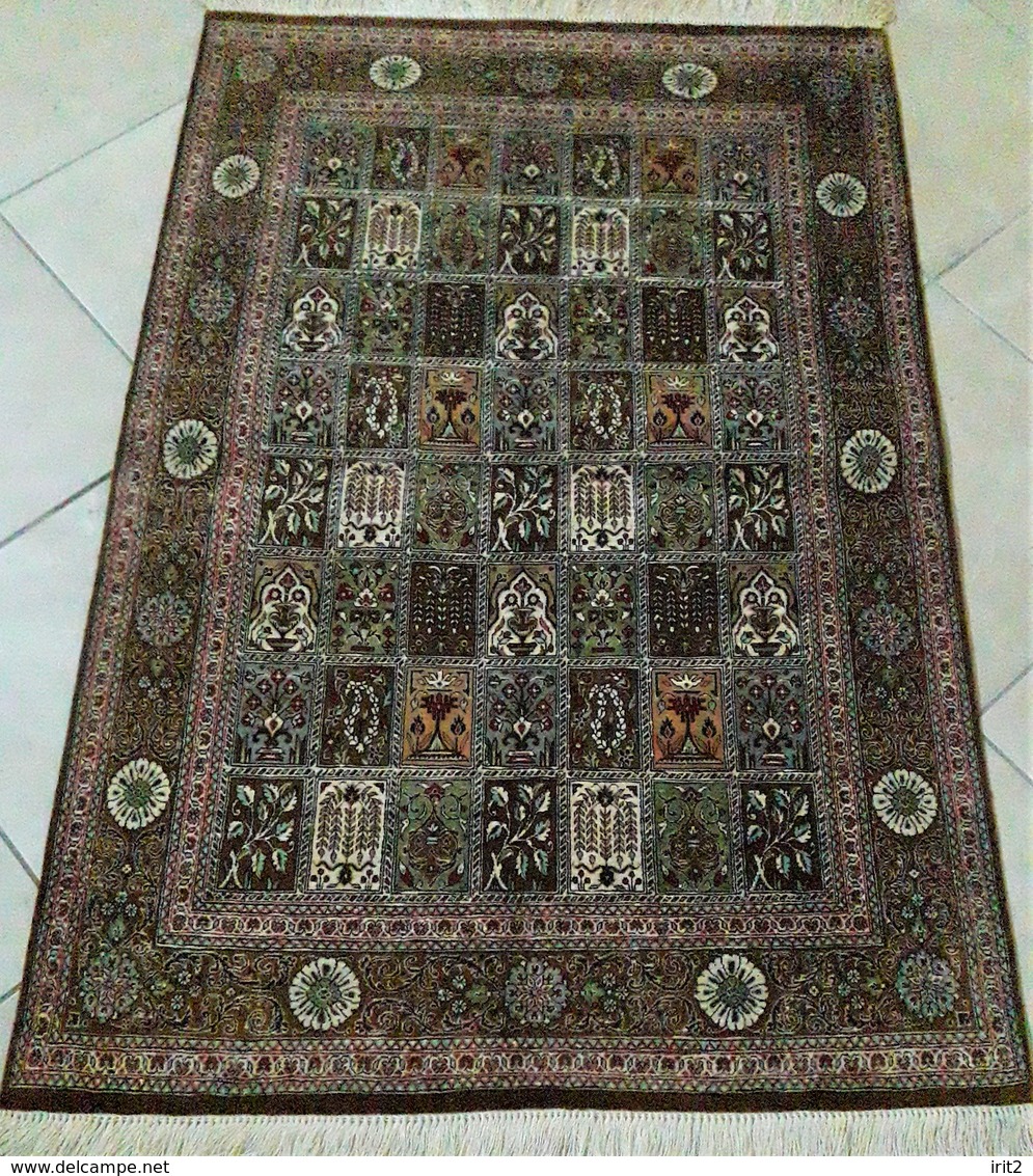 Persia - Iran - Tappeto Persiano QUM 100% Pura Seta - 100% Silk - Tappeti & Tappezzeria