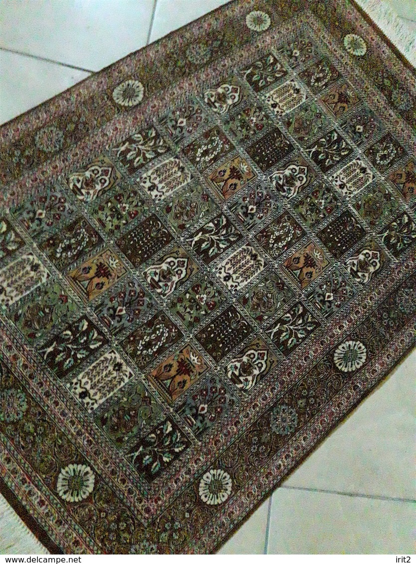 Persia - Iran - Tappeto Persiano QUM 100% Pura Seta - 100% Silk - Tapis & Tapisserie