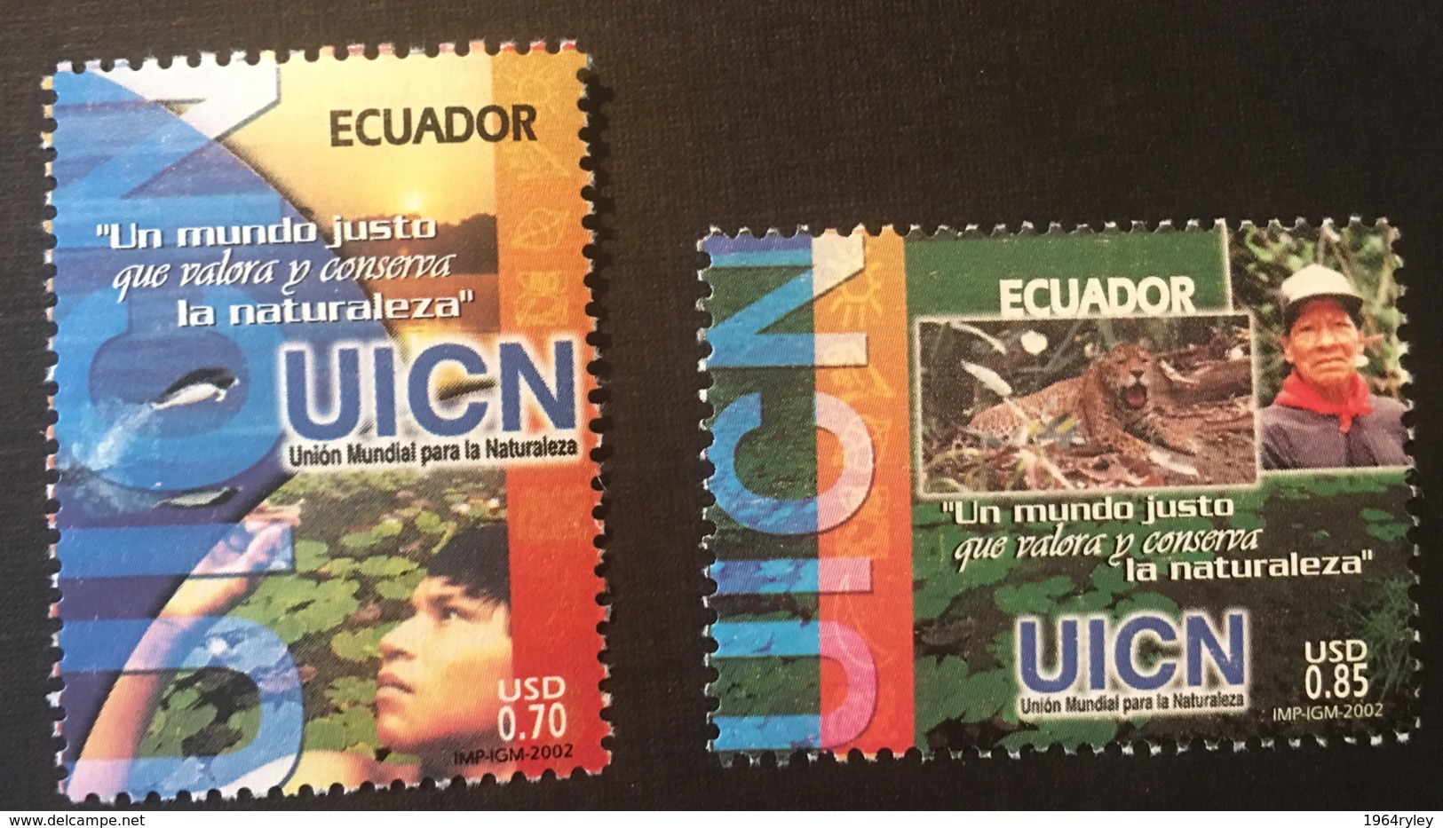 ECUADOR - MNH** - 2002 - # 1609/1610 - Ecuador