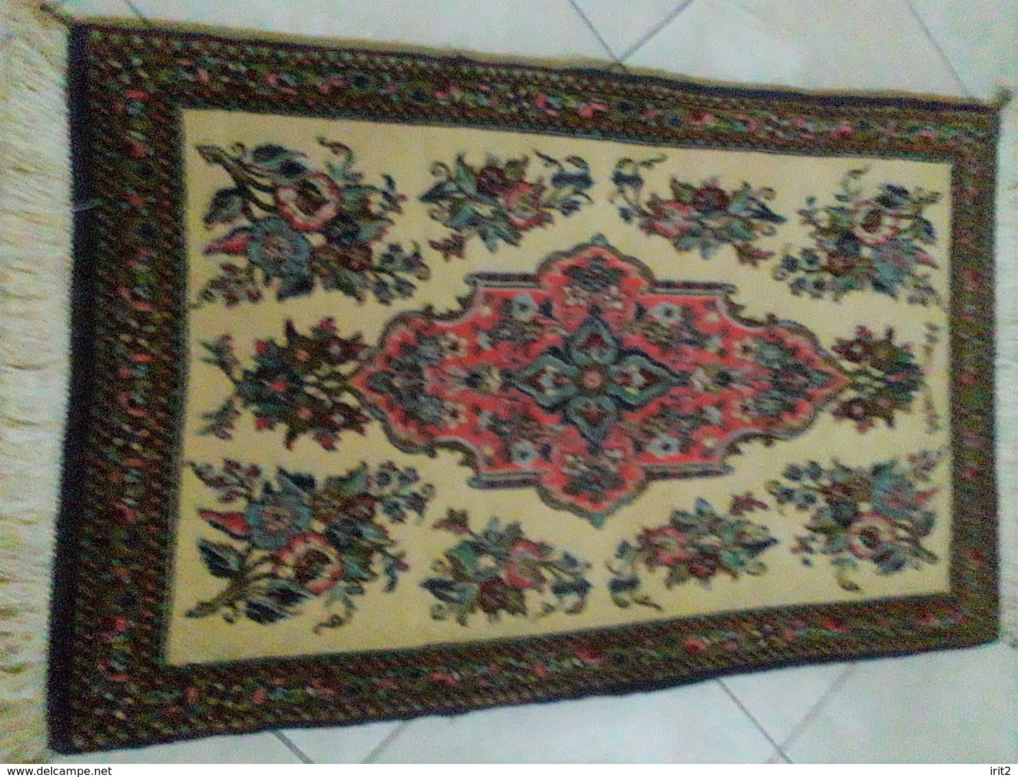 Persia - Iran - Tappeto Persiano QUM Extra Fine In Lana Kurk - Rugs, Carpets & Tapestry