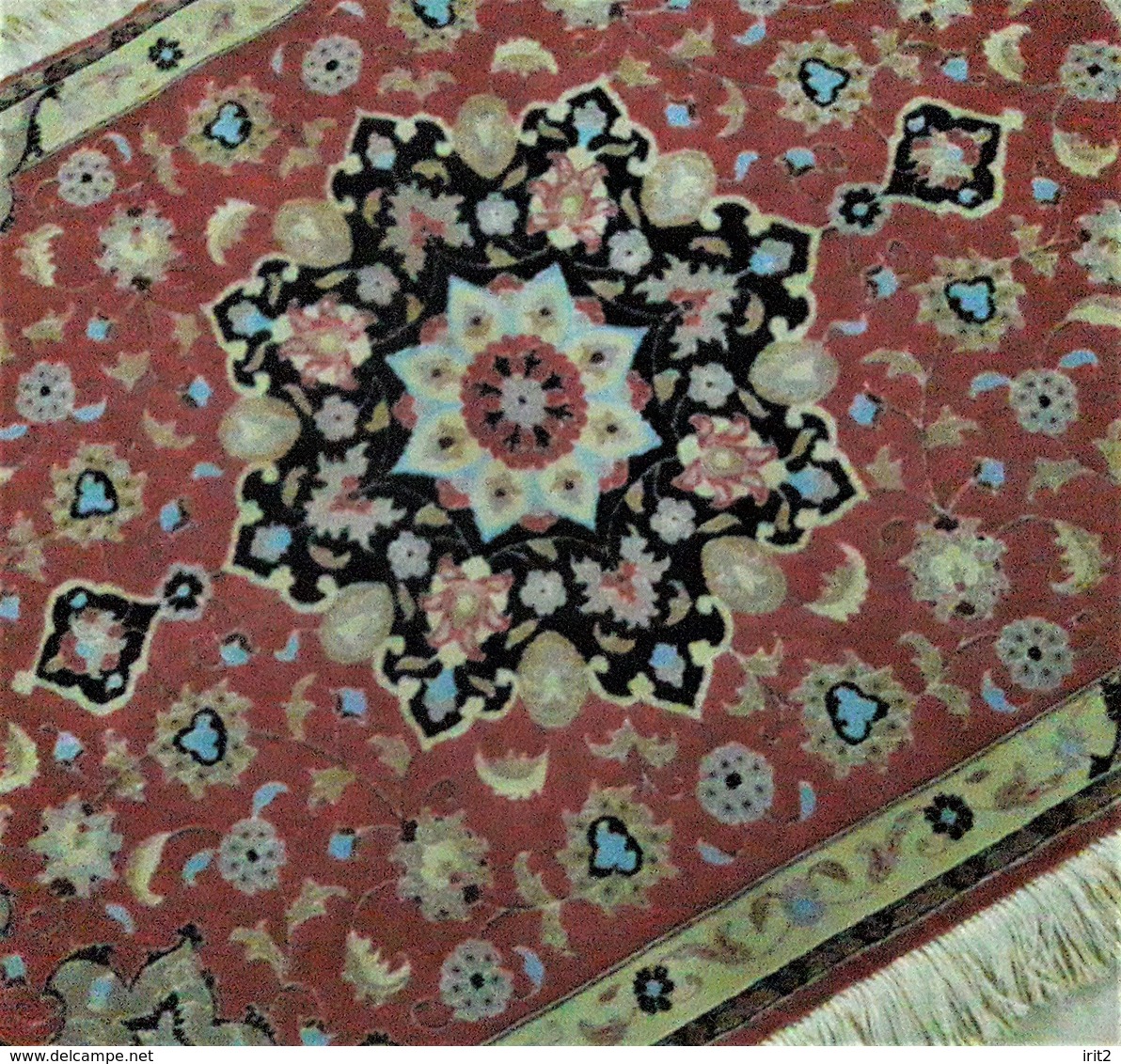 Persia - Iran - Tappeto Persiano Tabriz 60 Raj , Lana Kurk Misto Seta  Extra Fine - Teppiche & Wandteppiche