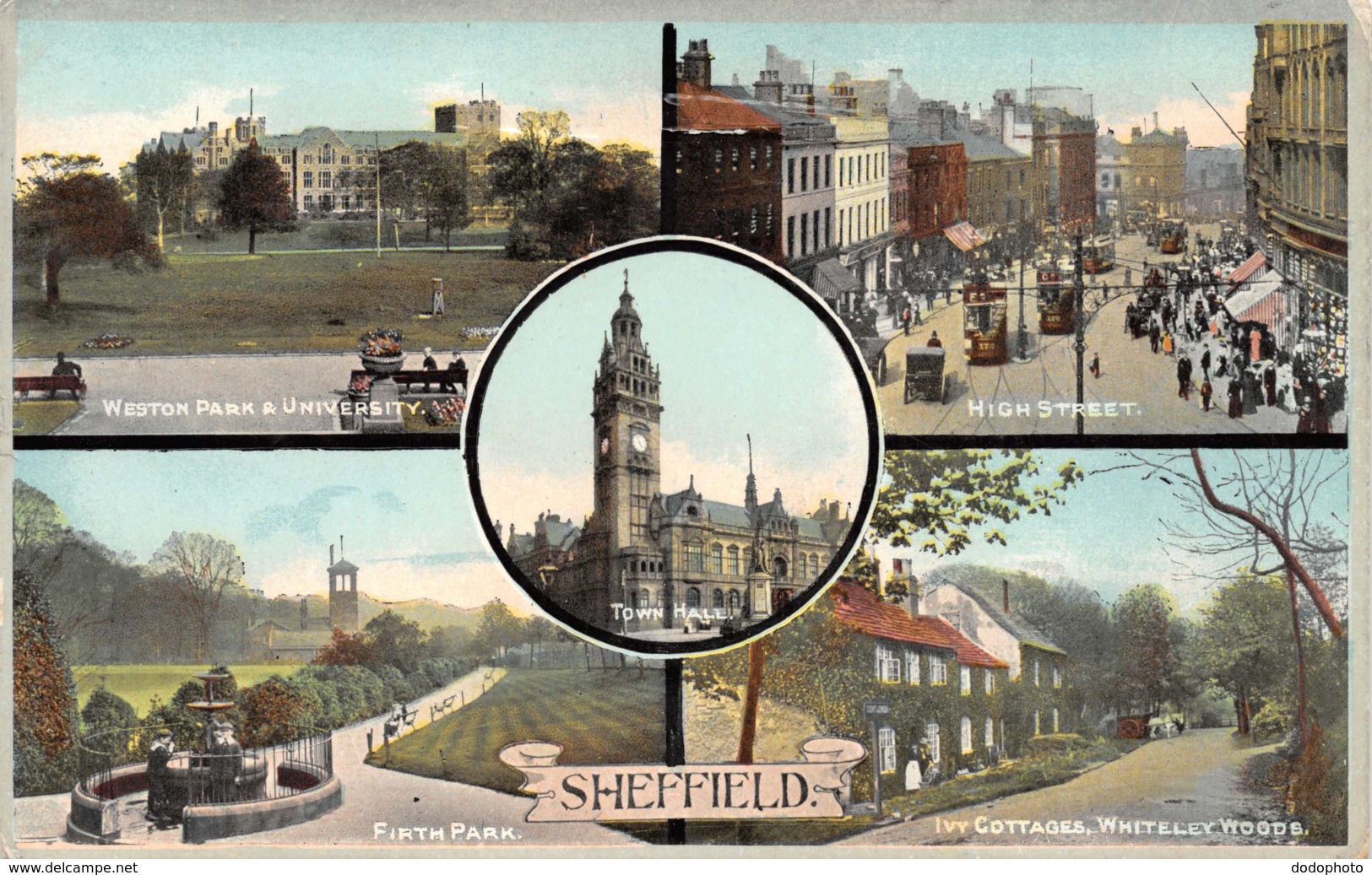 R154796 Sheffield. Multi View. 1909 - Mondo