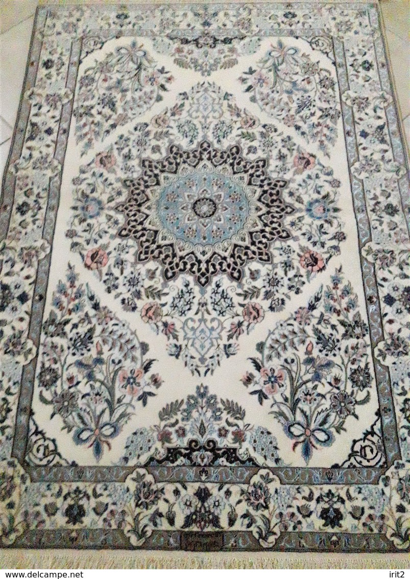 Persia - Iran - Tappeto Persiano NAIN 6 Fili, Firmato( Shir Mohammadi),Exra Fine ,Mixed Silk - Tapis & Tapisserie