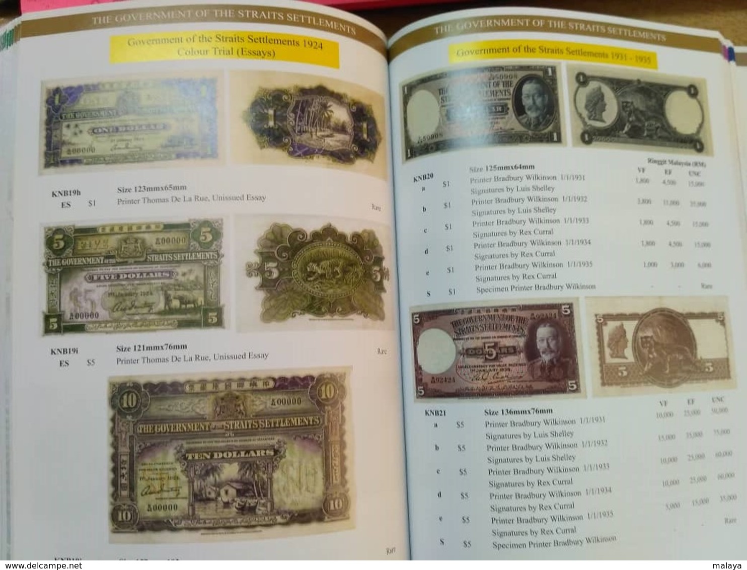 Malaysia Malaya Singapore Sarawak Brunei Straits Borneo Japanese Occ Coin Paper Money Banknotes Catalogue Book 1786 2016 - Malasia