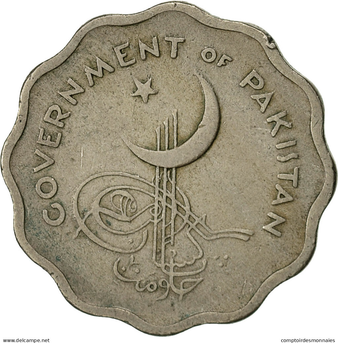 Monnaie, Pakistan, 10 Paisa, 1962, TTB, Copper-nickel, KM:21 - Pakistan