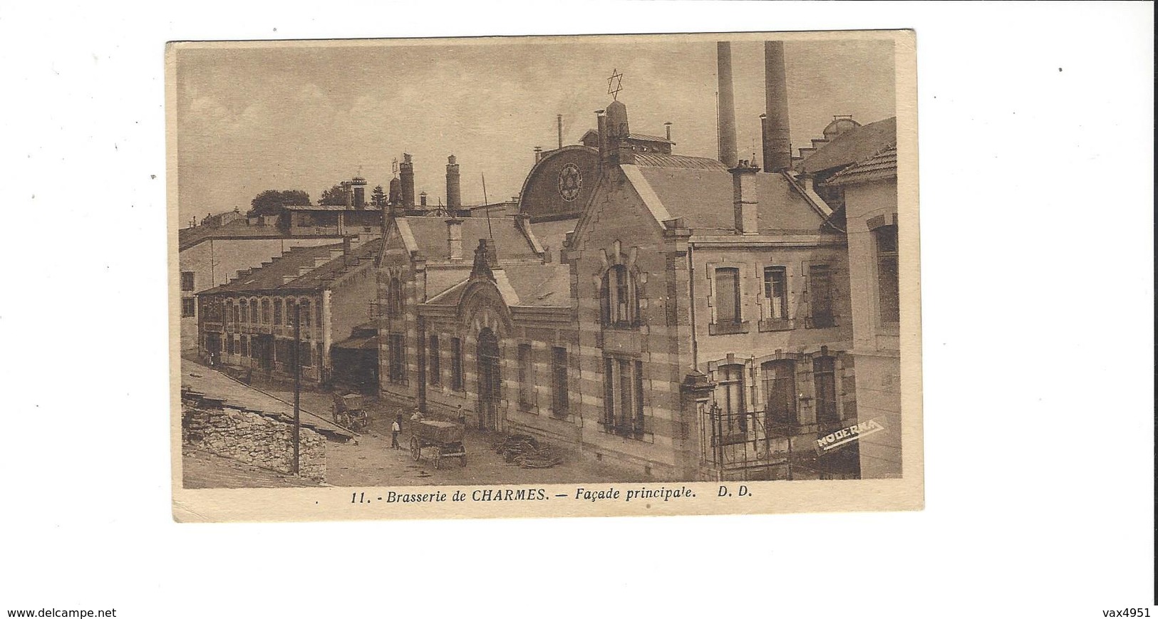 BRASSERIE DE CHARMES  FACADE PRINCIPALE   *****    RARE  A SAISIR  **** - Charmes