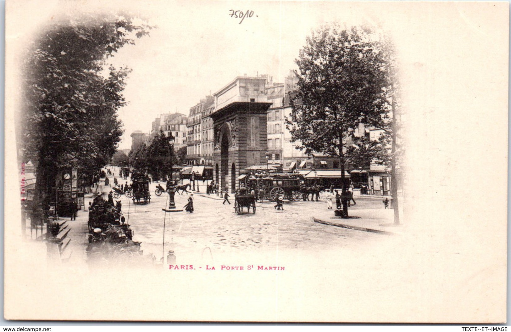 75 PARIS - La Porte St Martin- - Autres & Non Classés