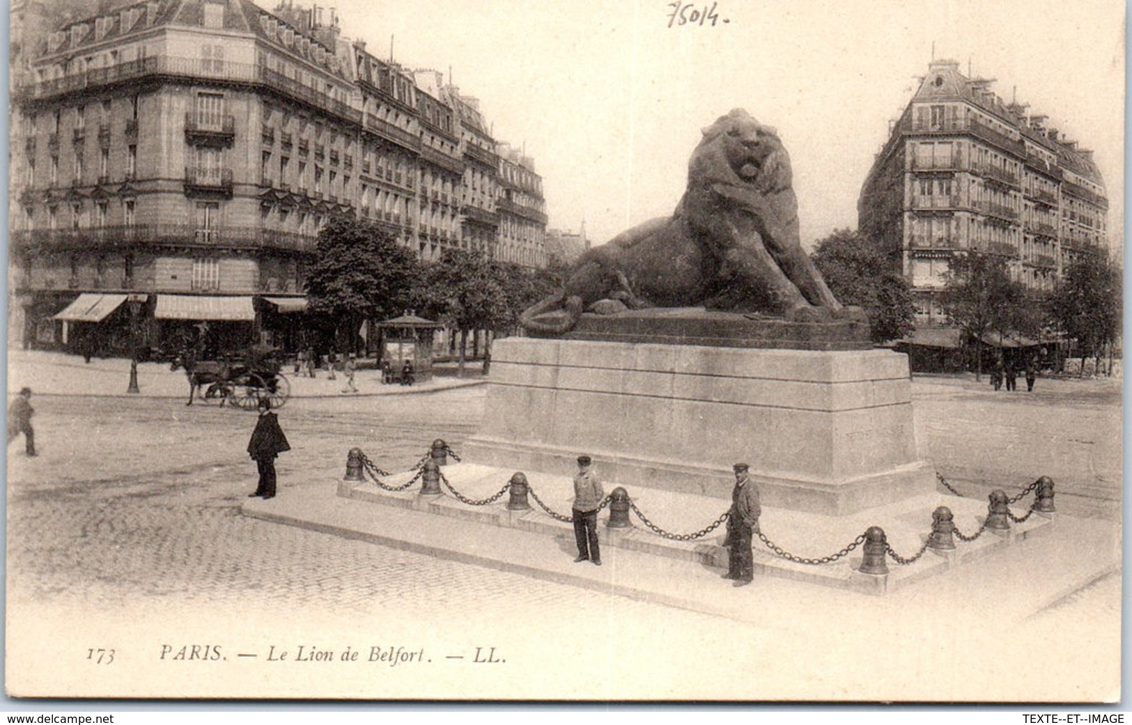 75 PARIS - Le Lion De Belfort - Autres & Non Classés