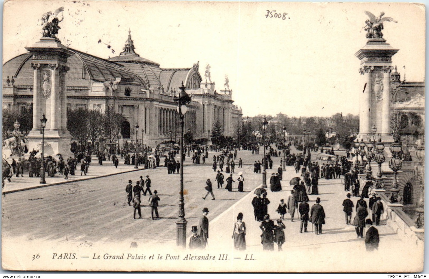 75 PARIS - Le Grand Palais Et Le Pont Alexandre III - Autres & Non Classés