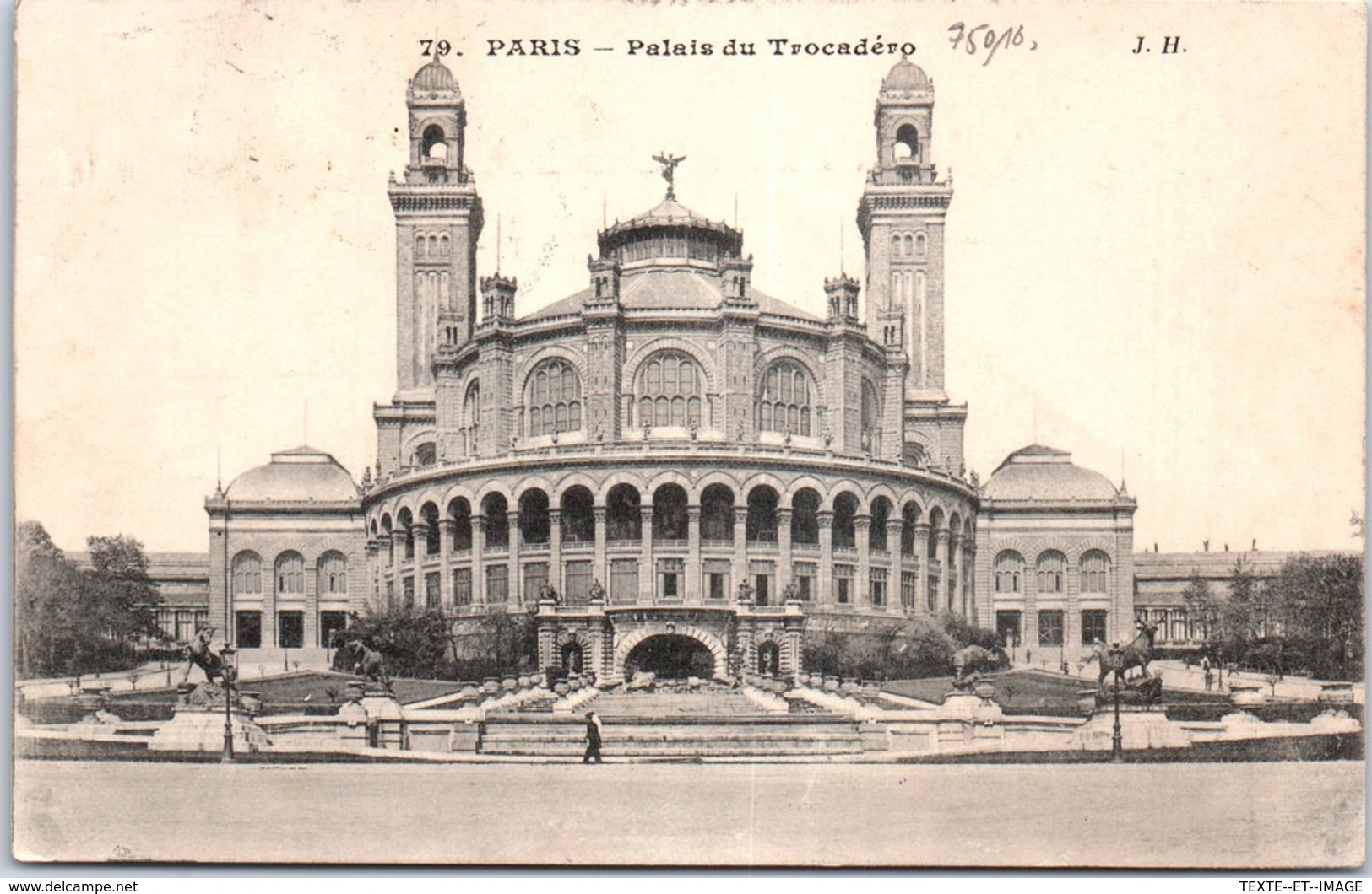 75 PARIS - Palais Du Trocadéro - Autres & Non Classés