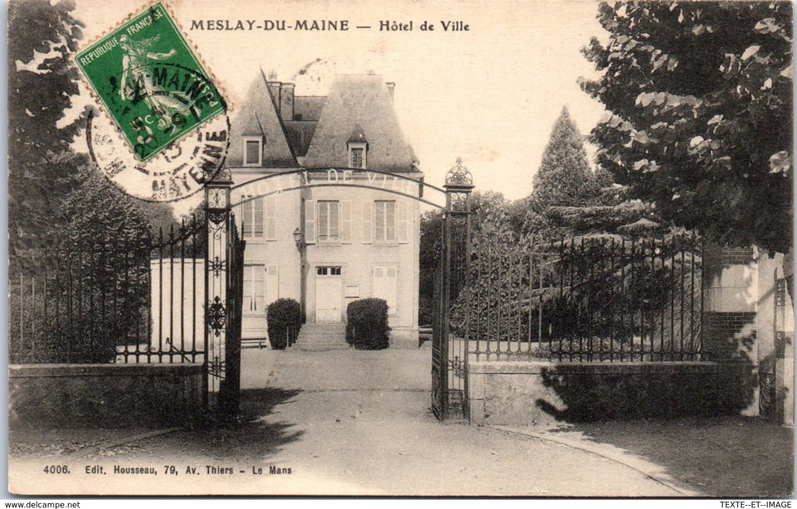 53 MESLAY DU MAINE - Hôtel De Ville - Meslay Du Maine